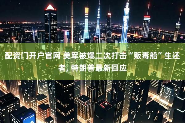 配资门开户官网 美军被爆二次打击“贩毒船”生还者, 特朗普最新回应
